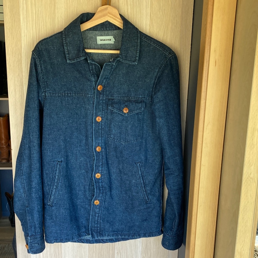 Taylor Stitch Hemp Denim Westport Shirt/Jacket